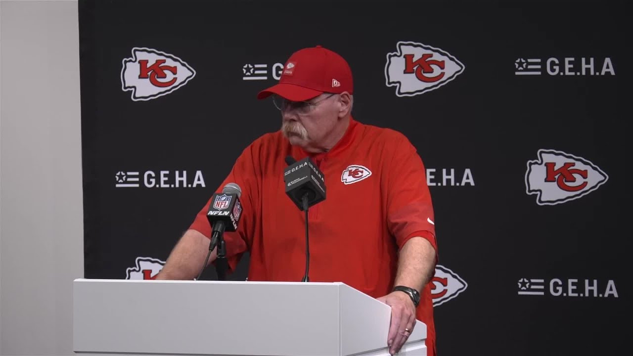 Chiefs HC Andy Reid thanks fans for support this season, says he's optimistic for future