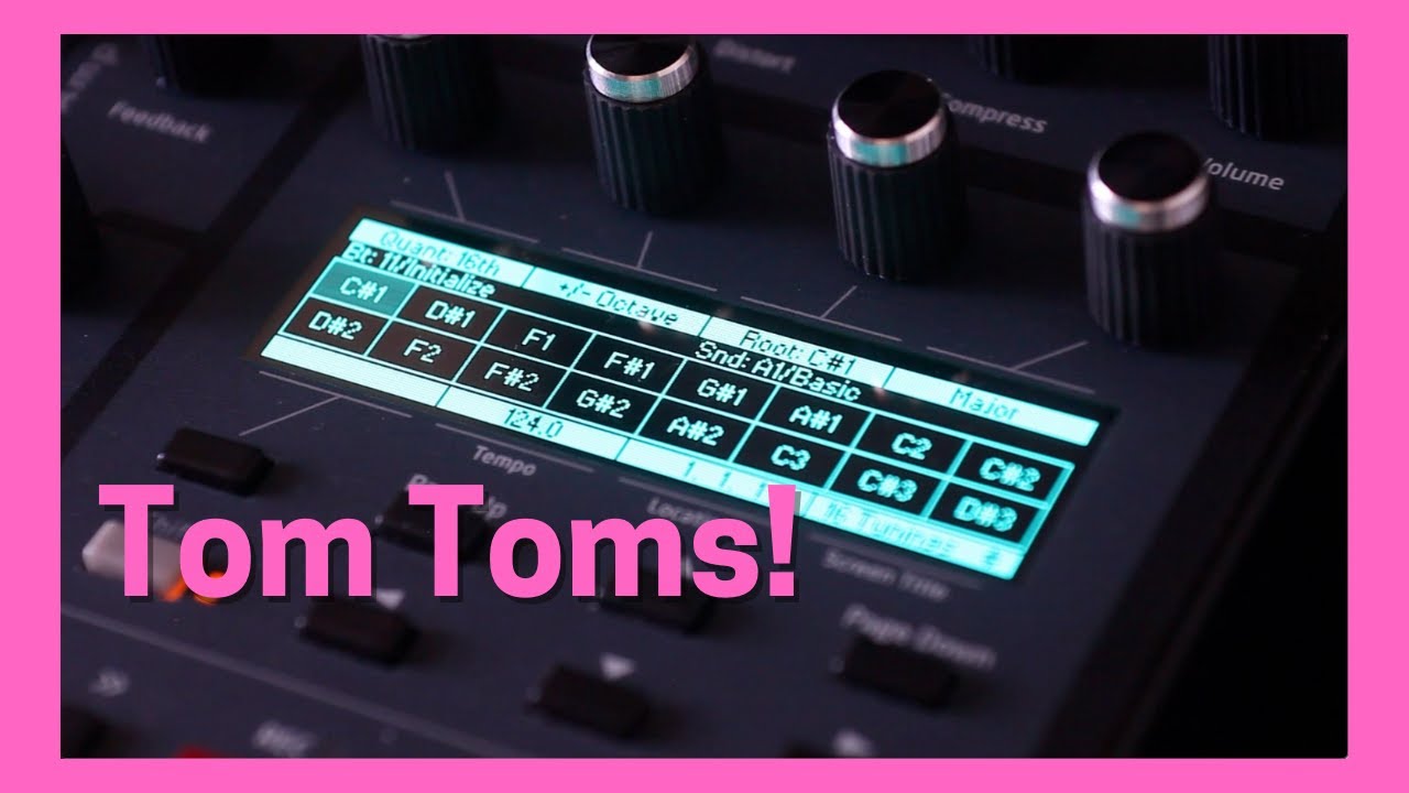 Tom Toms From Scratch: Drum Synth Recipes -DSI Tempest
