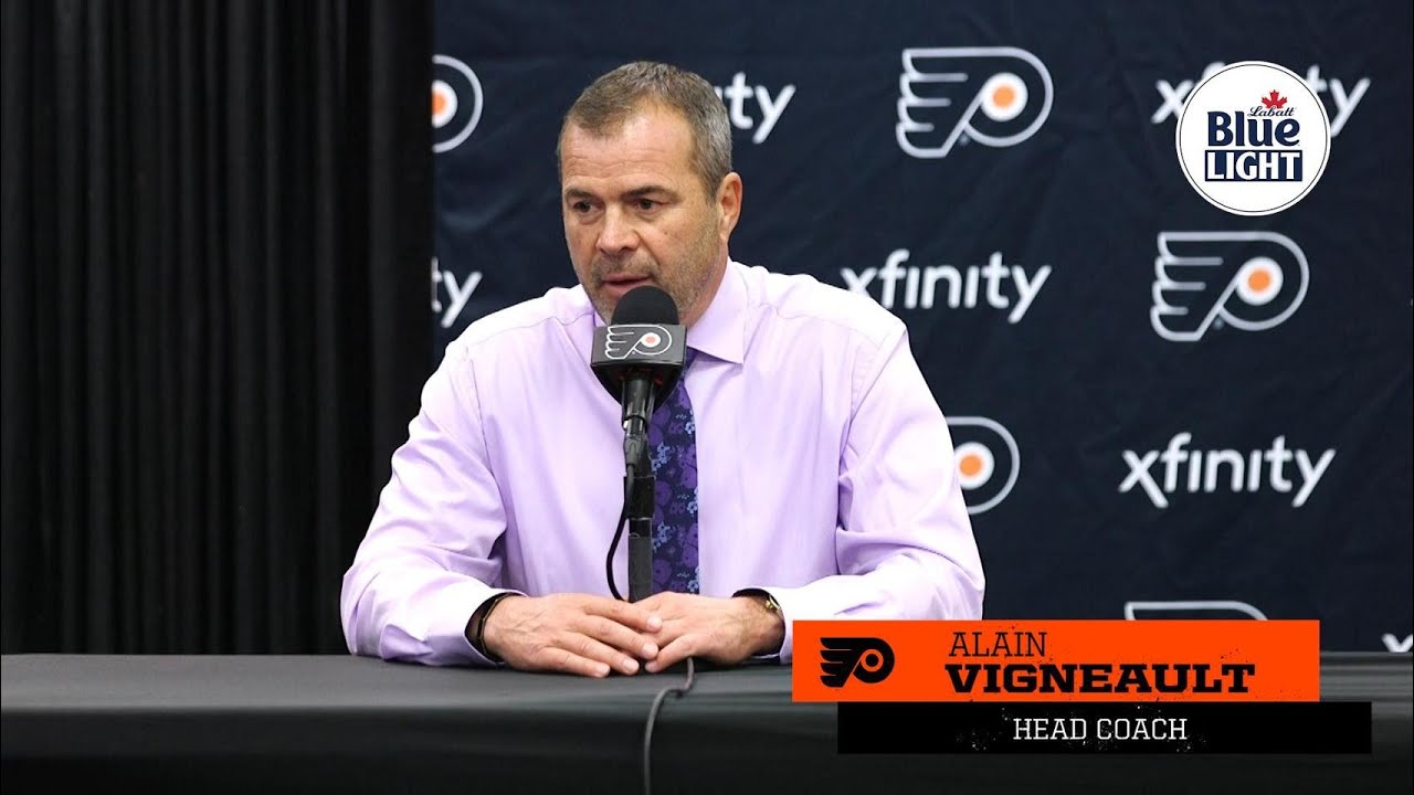 Alain Vigneault game interview on win against Seattle - Oct 18, 2021 • 