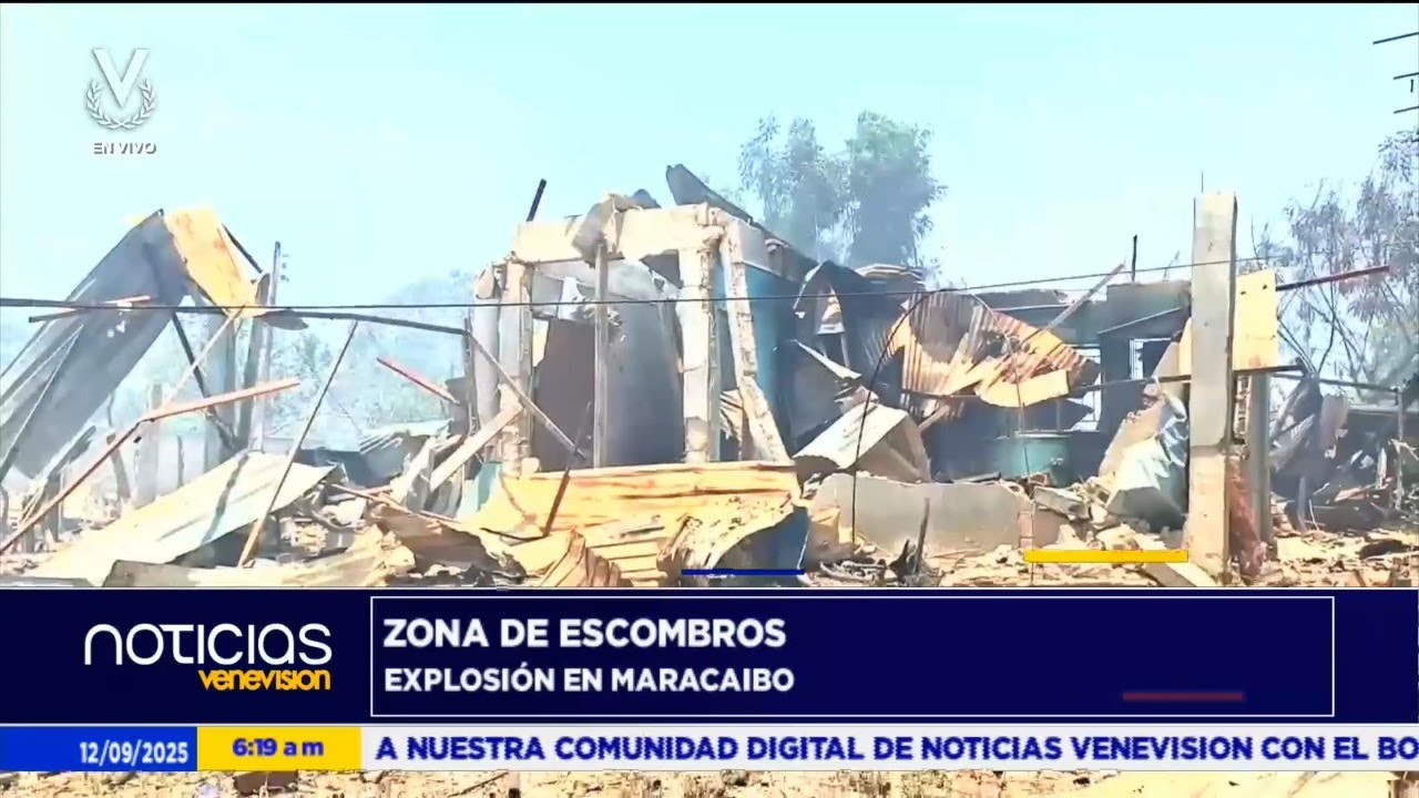 Explosión en fábrica de fuegos artificiales deja 48 heridos en Zulia