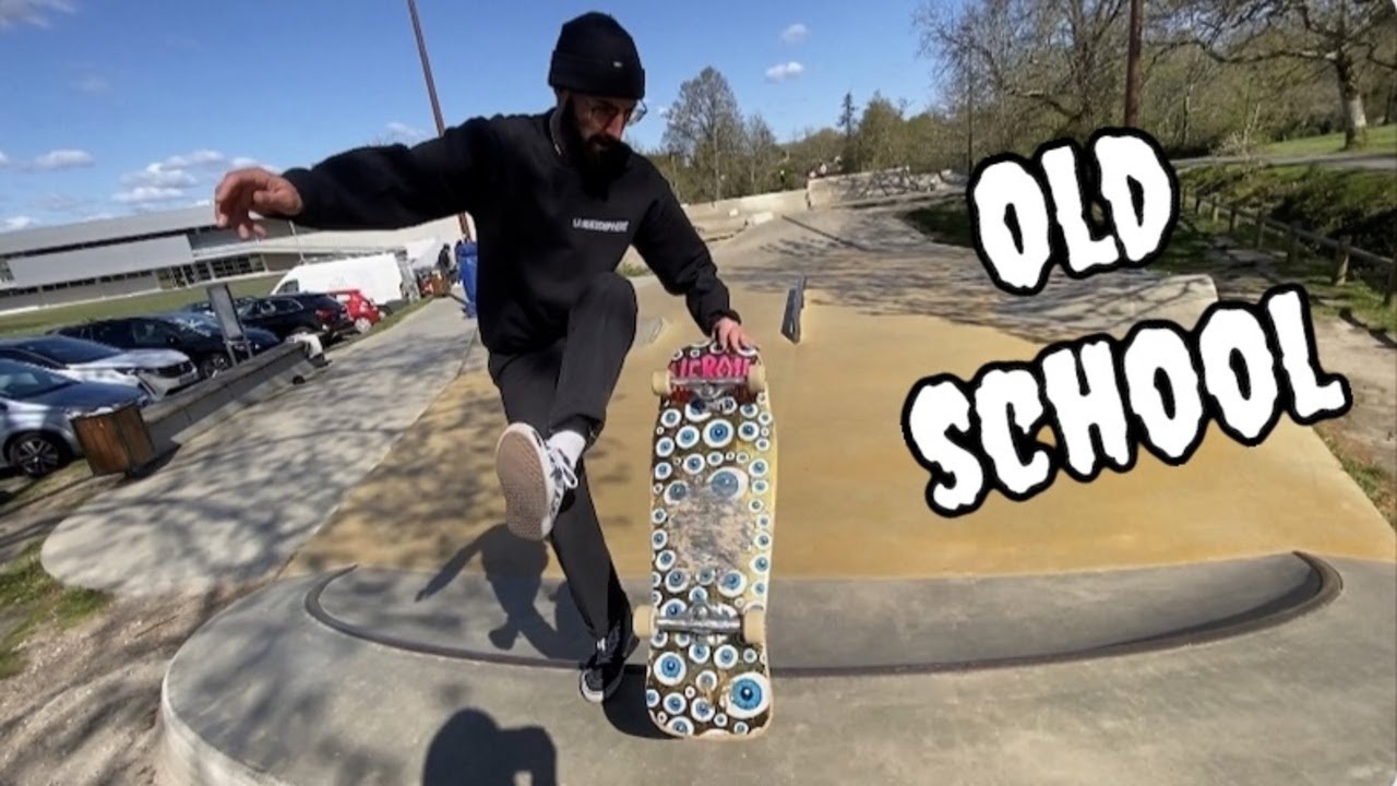 Old School Footplant Session: Skatepark Gradignan ft Alex Retine ☠️