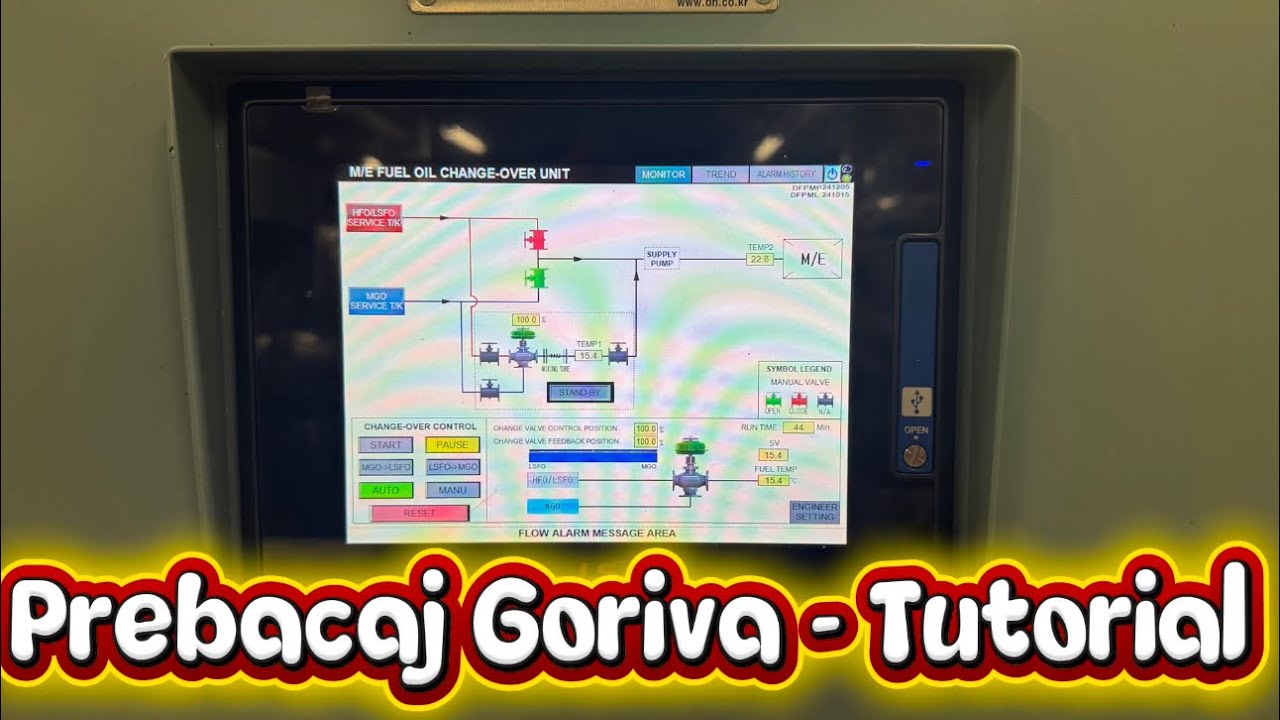 Prebacaj Goriva na Brod - Tutorial..Atlanski Okean - Januar 2026 
