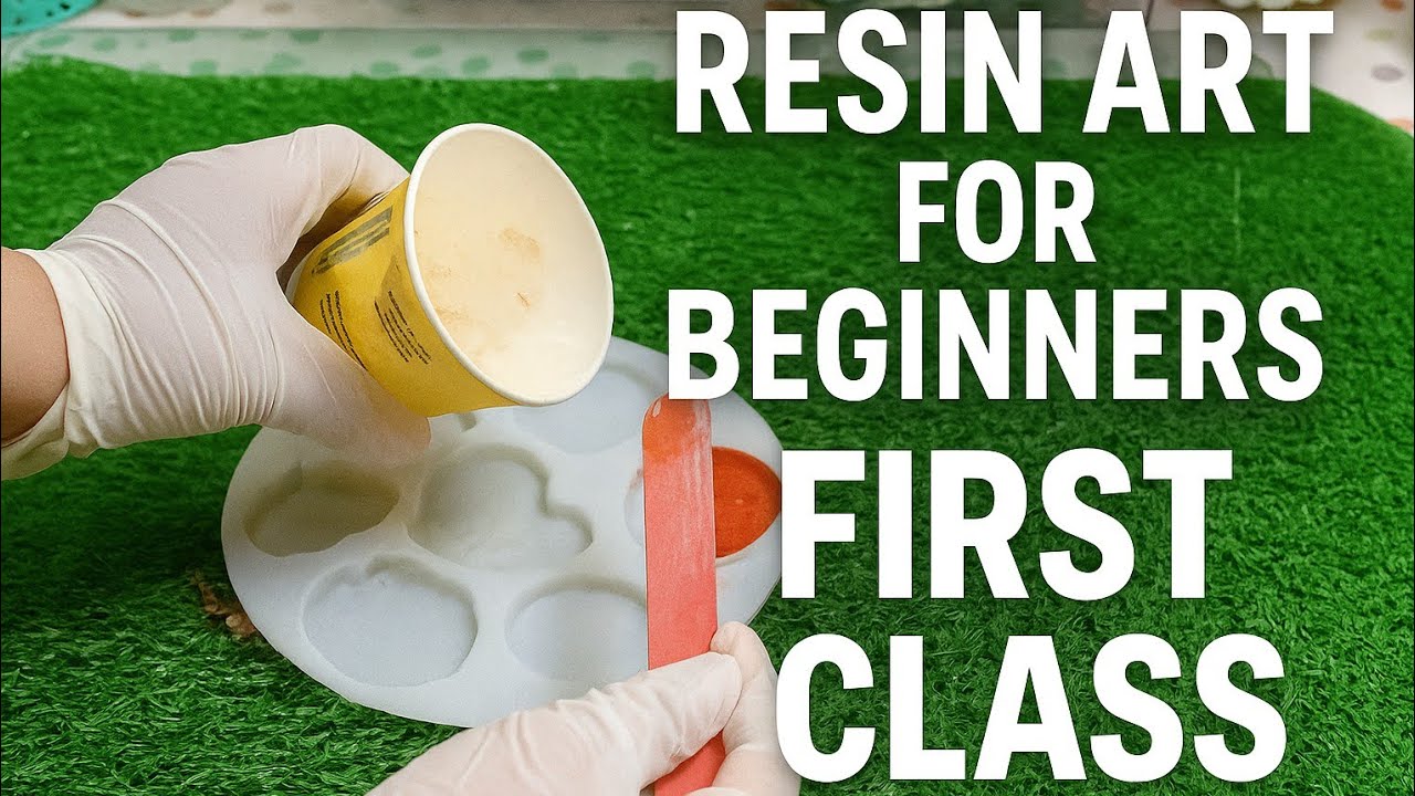 Resin Art for Beginners | Easy DIY Resin Tutorial (Step by Step) 