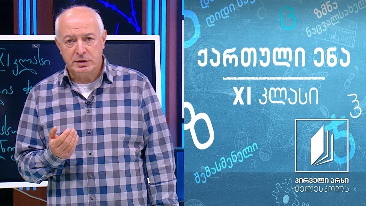 ქართული XI კლასი - „ბედნიერი ერი“ #ტელესკოლა