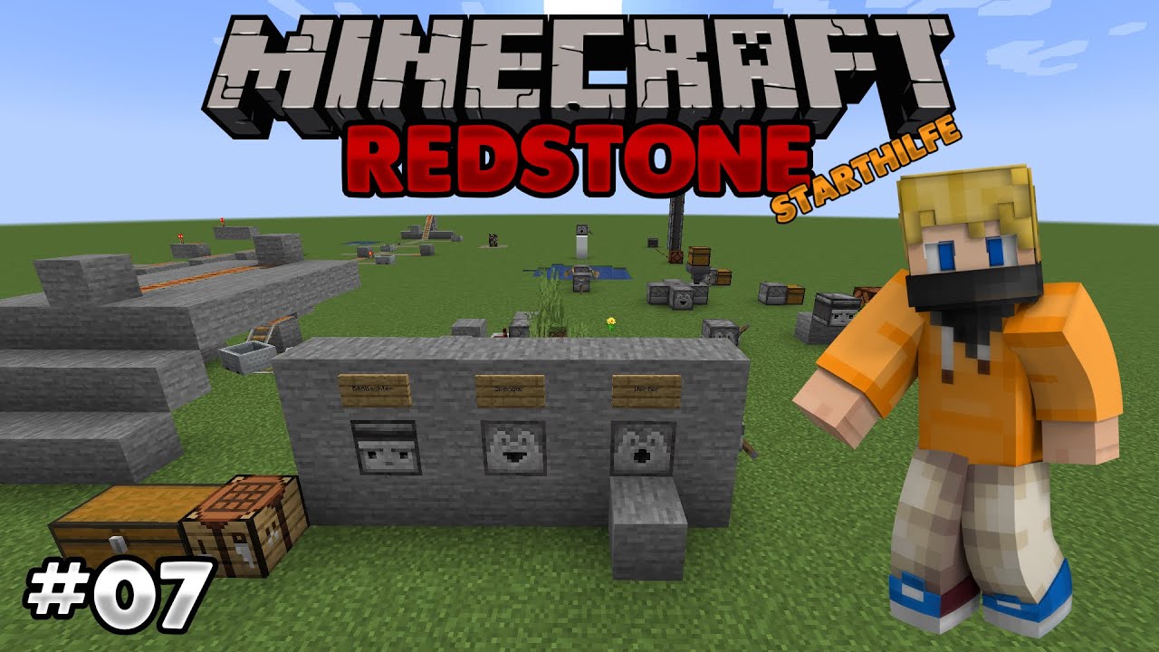 Redstone Starthilfe - Spender, Werfer und Beobachter #07