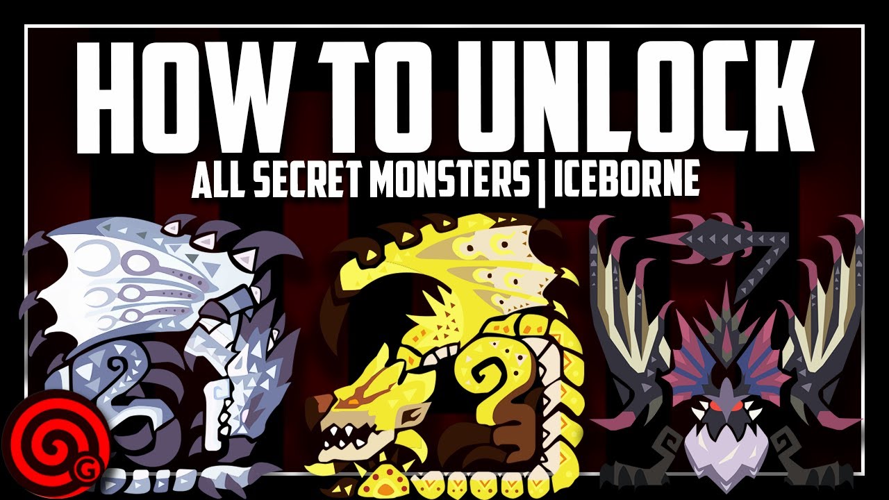 How to Unlock - Gold Rathian, Yian Garguga, Silver Rathalos & MORE! | MHW Iceborne