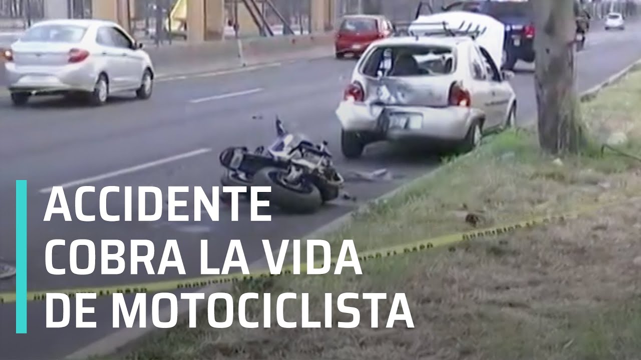 Muere motociclista tras impactarse con veh&iacute;culo descompuesto en Av. Central - Las Noticias