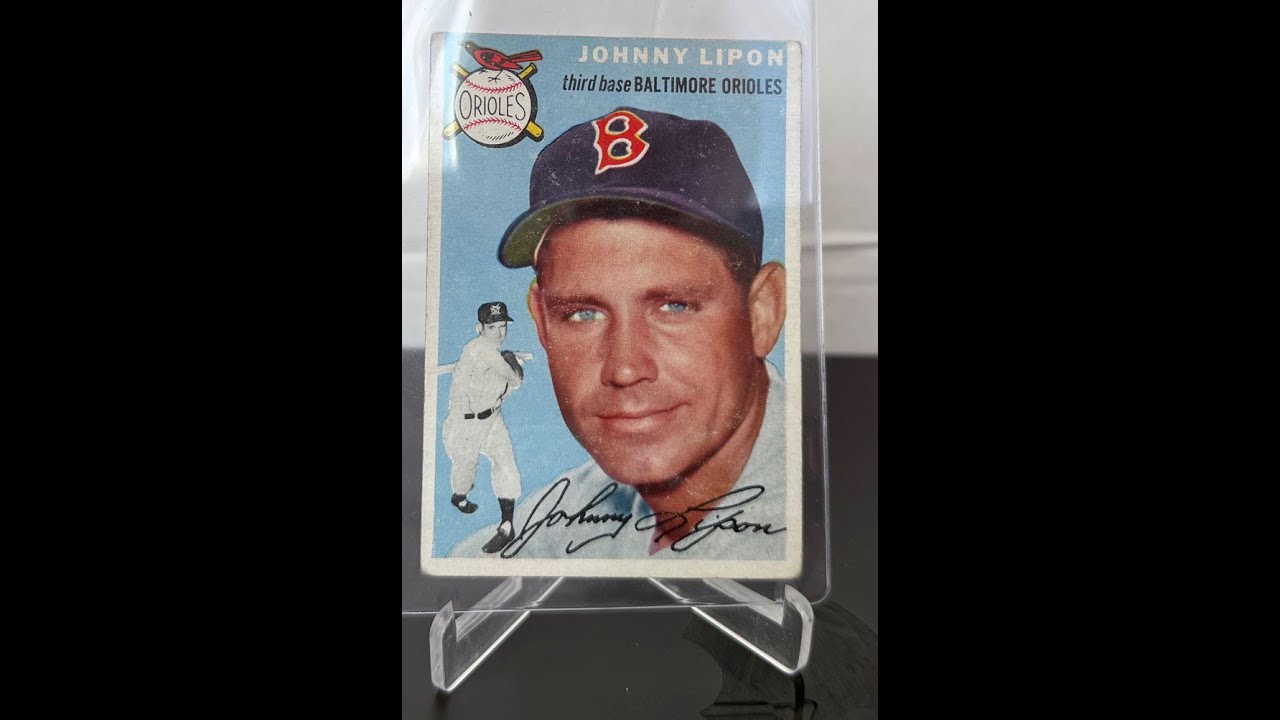 V279 Johnny Lipon and his confused card