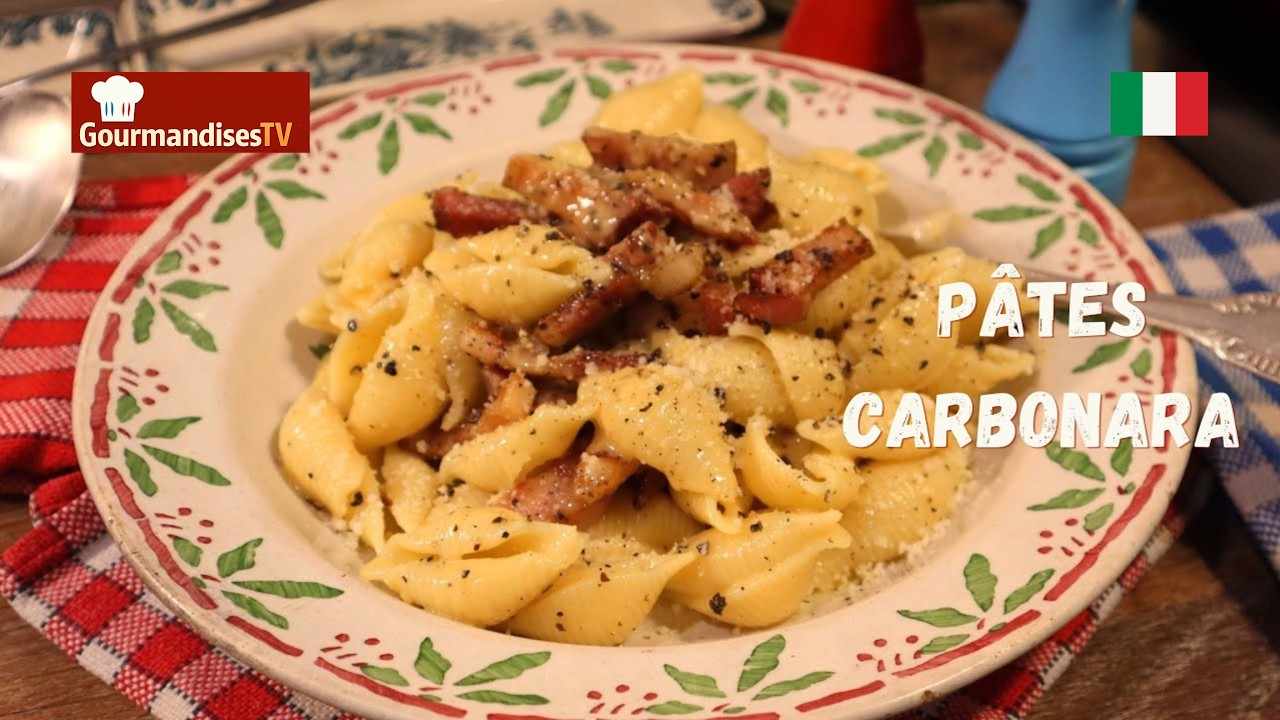Mes PÂTES CARBONARA Extra ! - Avec ou sans crème ? - Delizioso ! - Mère Mitraille - Gourmandises TV