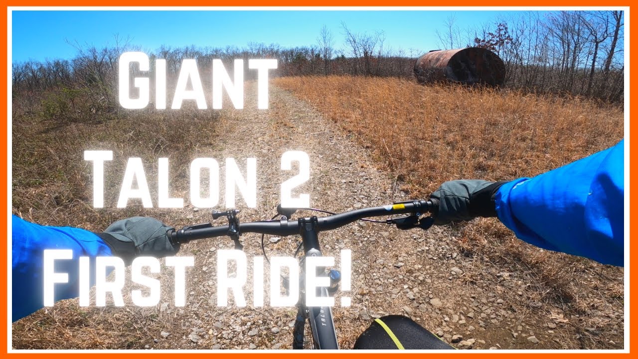 Giant Talon 2 Mountain Bike First Ride!