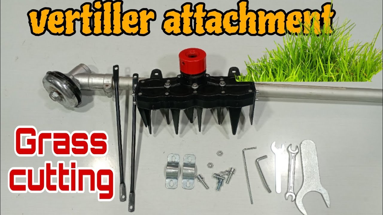 Vertiller attachment फिटिंग करने का सबसे आसान तरीका।#attachment #brushcutter #accessories 