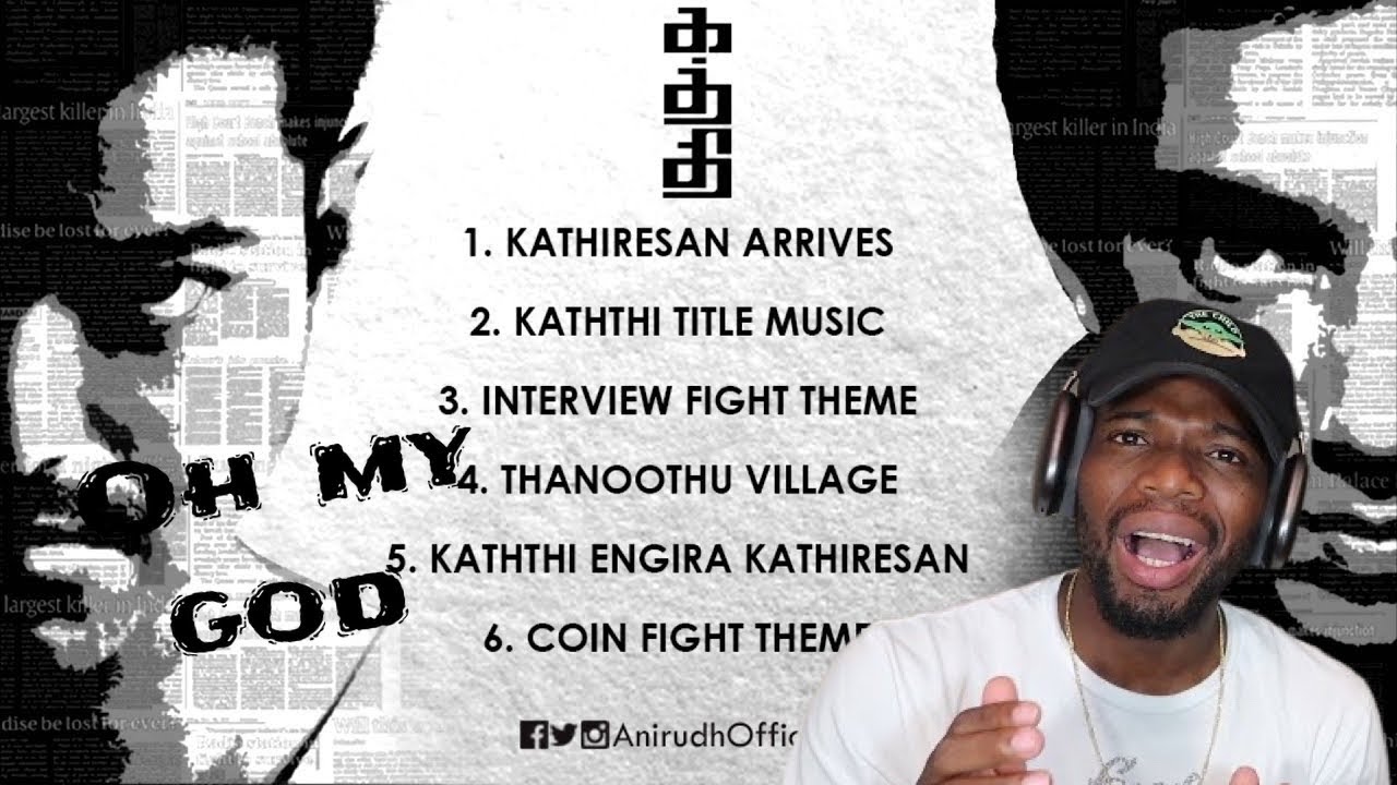 Kaththi | Музыкальный автомат BGM | Празднование 100 дней | Anirudh (РЕАКЦИЯ)