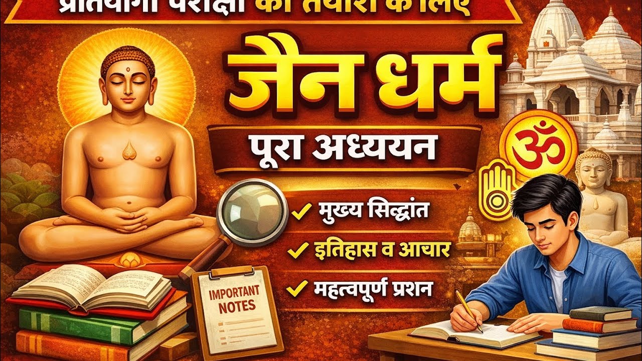 प्राचीन भारत  | जैन धर्म | JAIN DHARM FOR UPSC, UPPSC, UPSI, UPP, HOME GUARD OTHER EXAM |