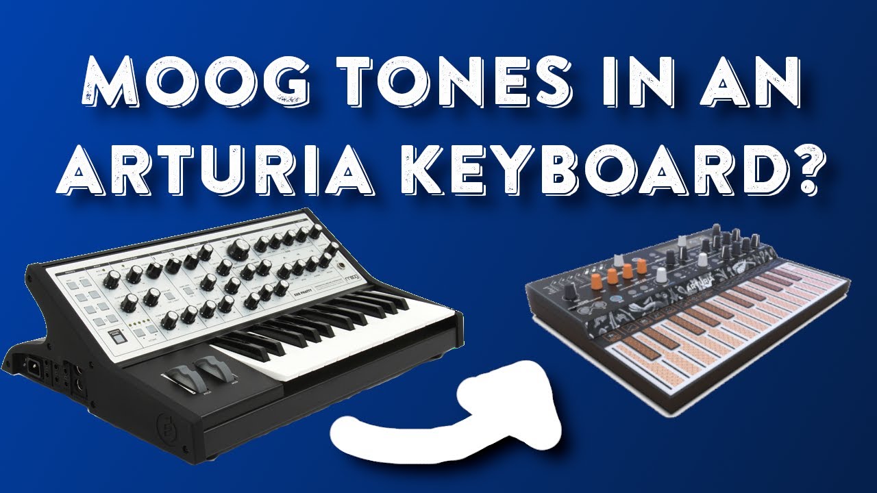 I sampled my Moog Sub Phatty into my Arturia Microfreak.