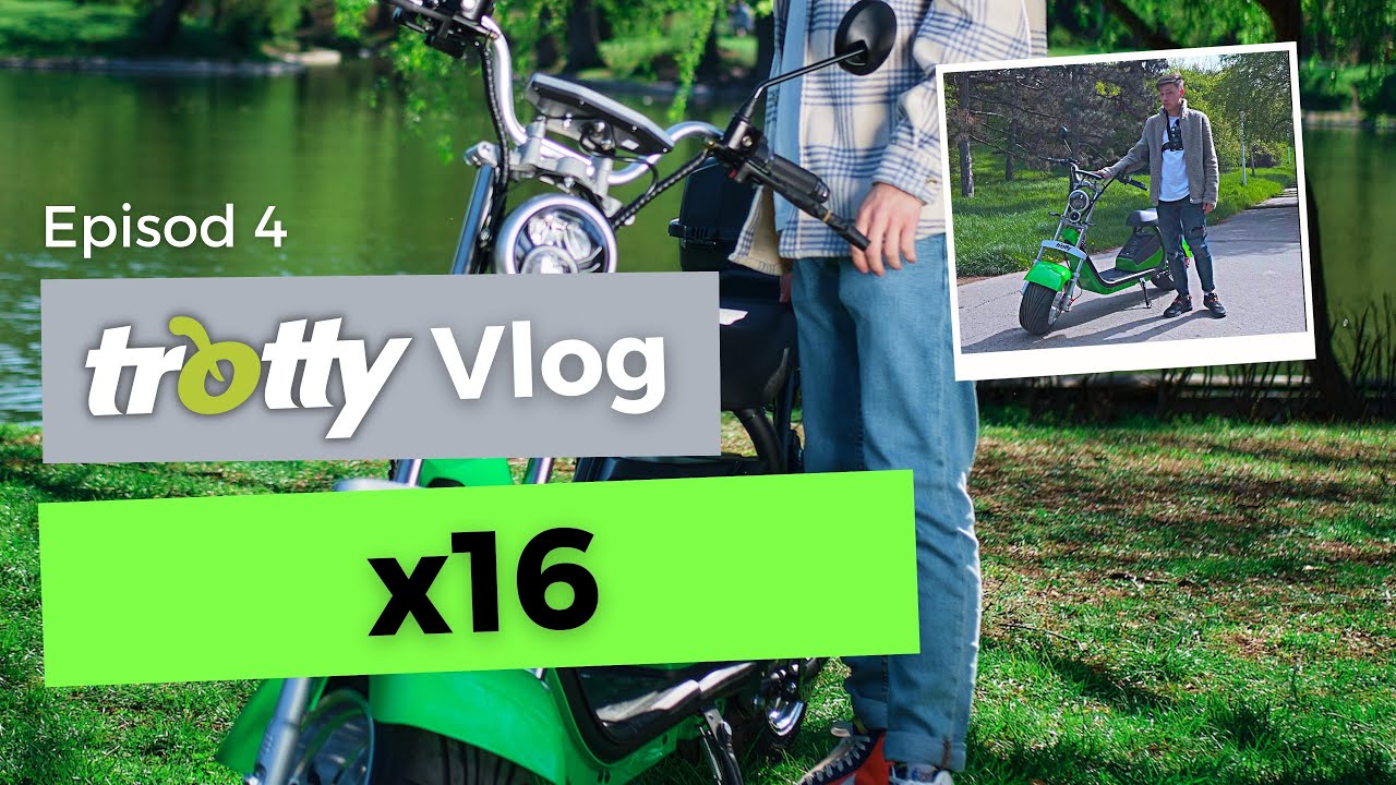 Cel tare ieftin scooter PREMIUM - trotty X16