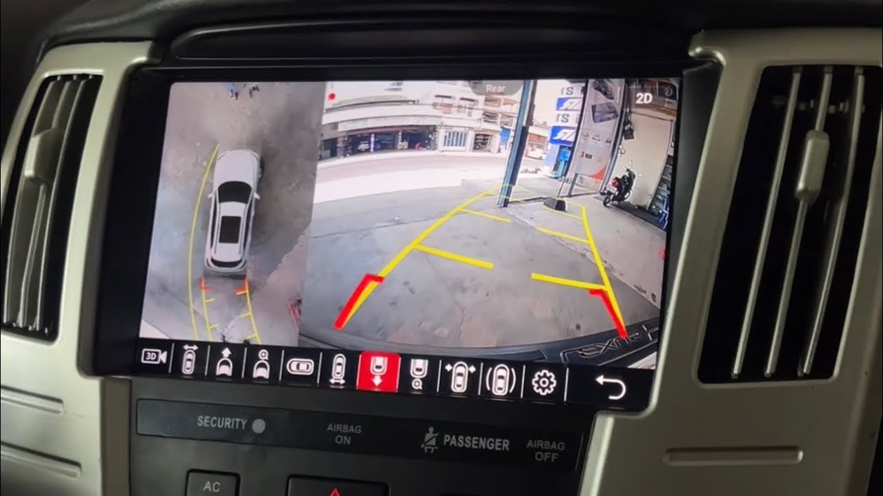 Lexus RX330 ដំឡើងម៉ាញេឡាន និងកាមេរ៉ាឡាន360 Nakamichi