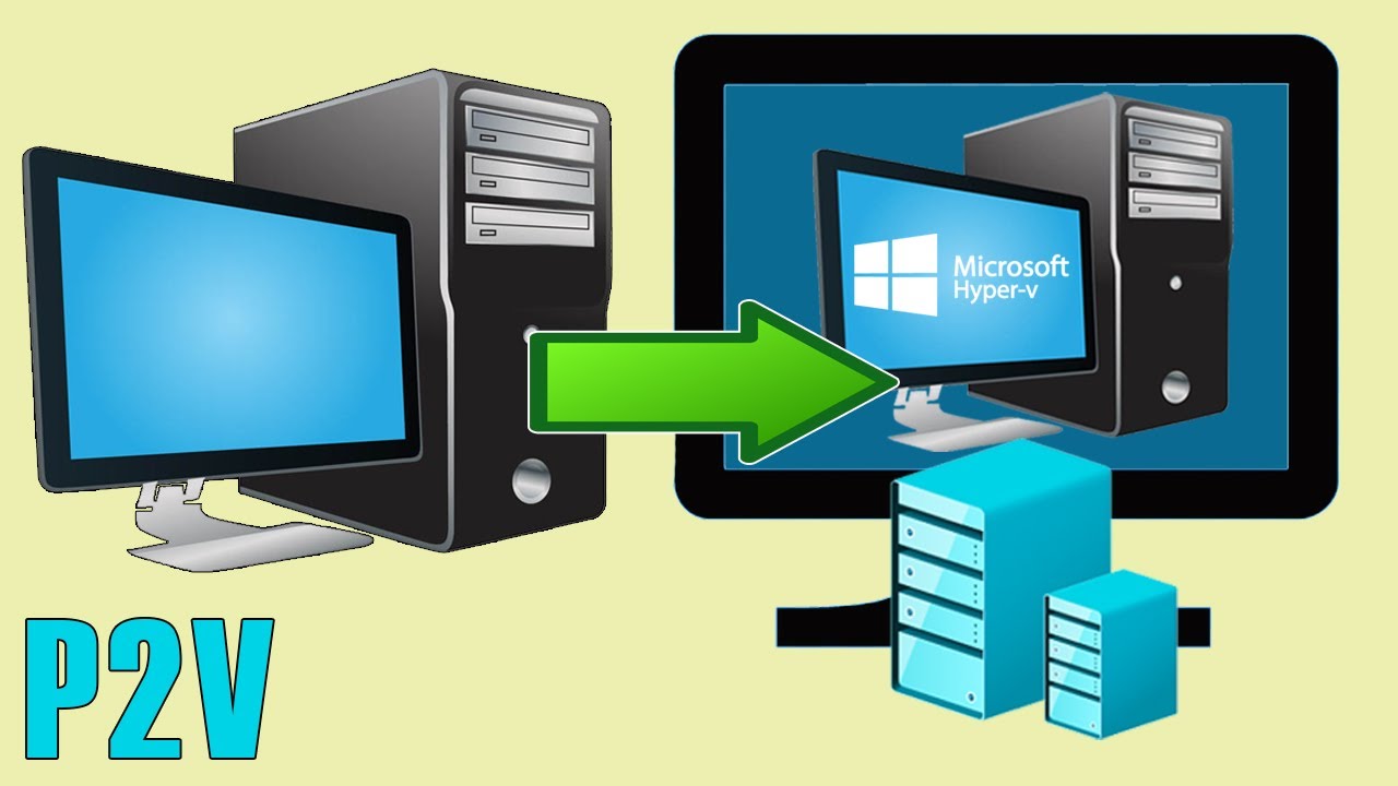 How to Convert a Physical Computer to a Microsoft Hyper-V Virtual Machine