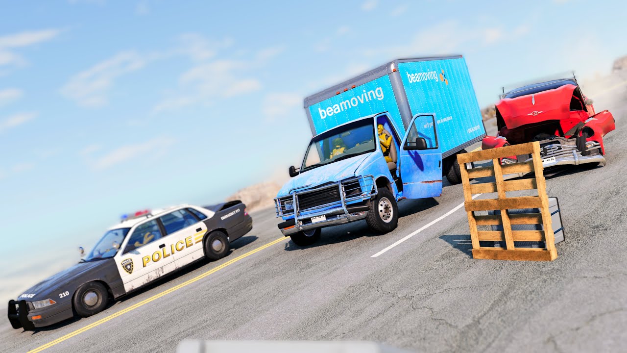 BeamNG Drive - Cars vs RoadRage #26