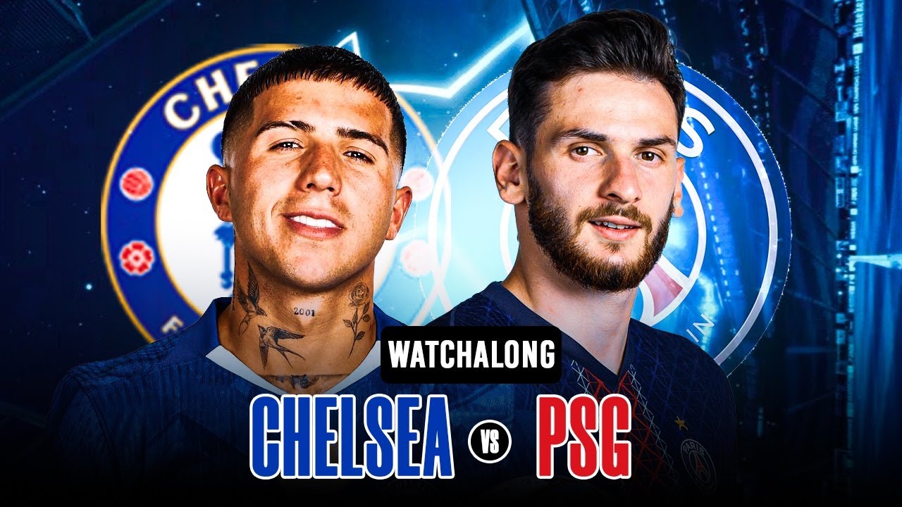 CHELSEA 0-3 PSG - LIVE WATCHALONG ( Champions League RO16 2nd leg 25/26)