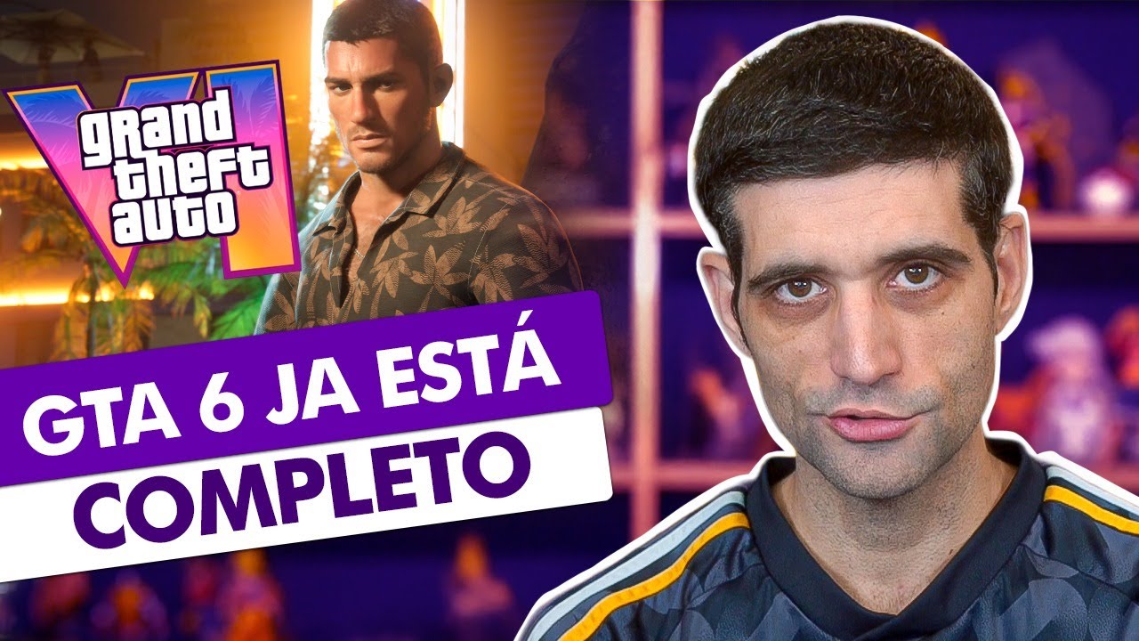 GTA 6 j&aacute; est&aacute; COMPLETO mas precisou ser ADIADO mesmo assim