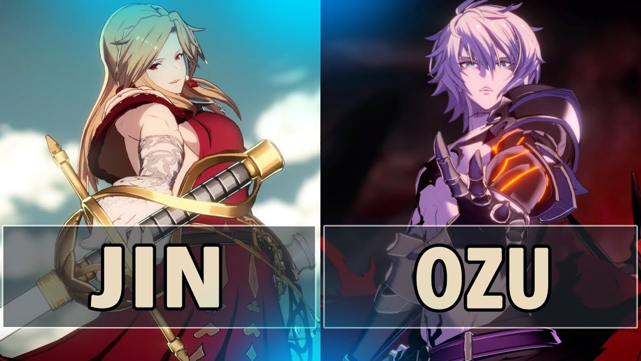 GBVSR:🔥Jin (Katalina Lady Serenity) Vs Ozu (Lucilius)🔥| High Level Gameplay.