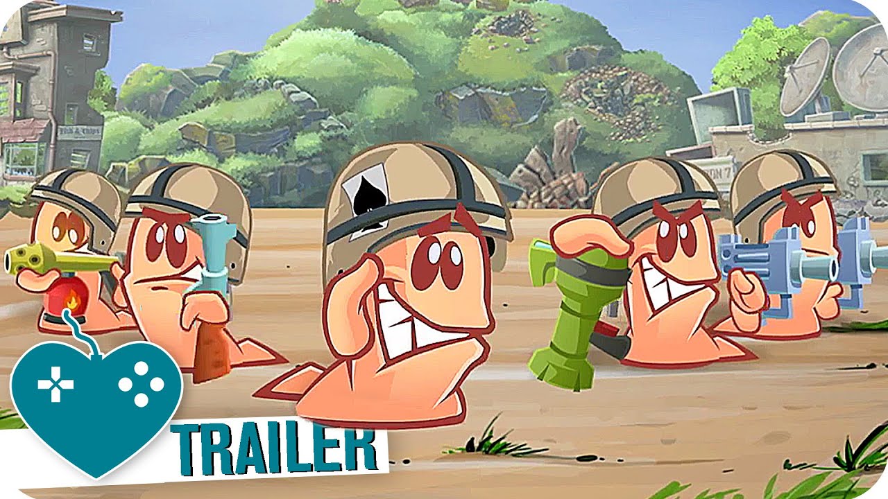 WORMS W.M.D. Launch Trailer (2016) PS4, Xbox One, PC Game