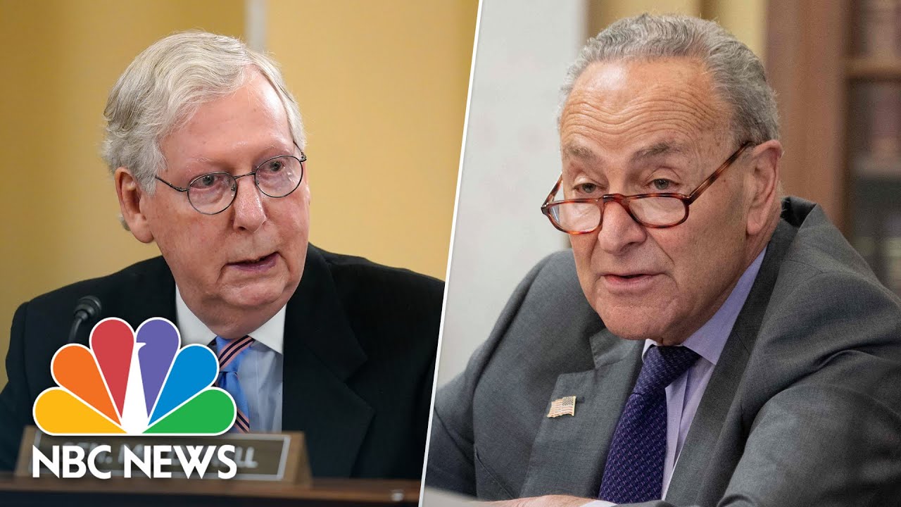 Schumer, McConnell Clash Over Voting Rights Bill In Senate | NBC News