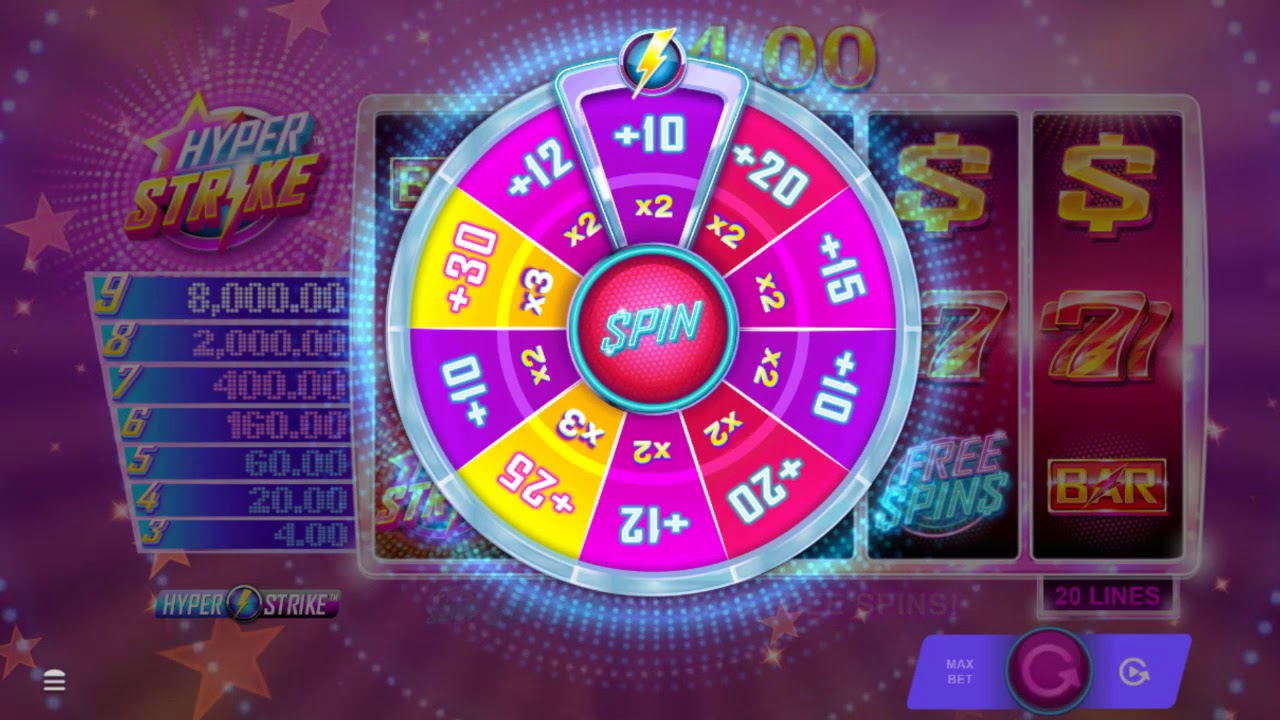 Hyperstrike Slot Gameplay - CasinoKings.com