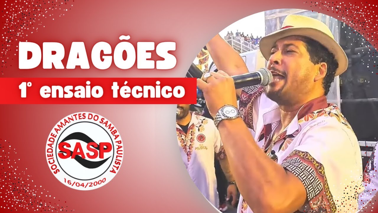 Largada do 1º ensaio técnico da Dragões da Real (14/01/2024)