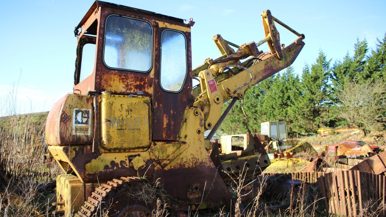 Heavy Equipment Graveyard  walk around.