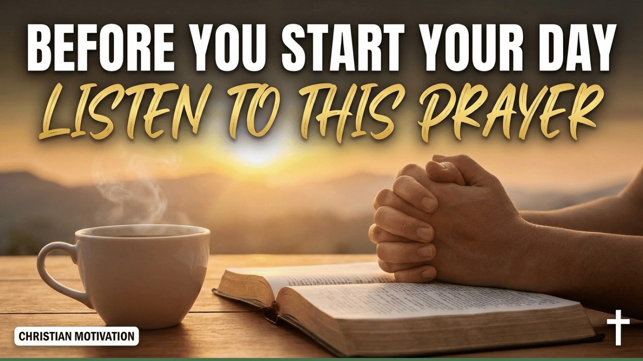 Before You Start Your Day, Listen to This Prayer #dailyprayer #prayer