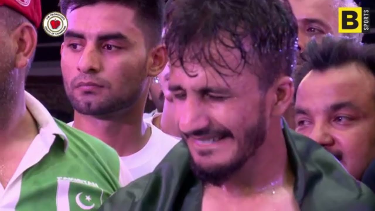 Камран Абдул Вахаб (PAK) против Хамида Хана (AFG), титул PBC в легком весе, 6 июля 2021 г.