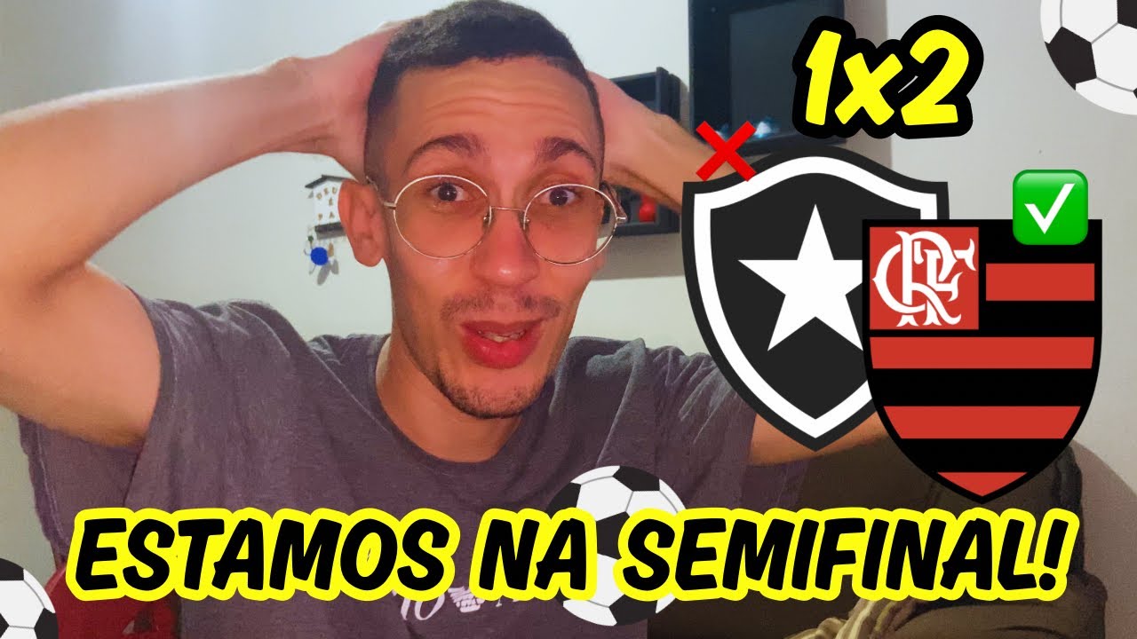 PAQUETÁ MARCA E FLAMENGO SE CLASSIFICA! REACT-BOTAFOGO 1x2 FLAMENGO