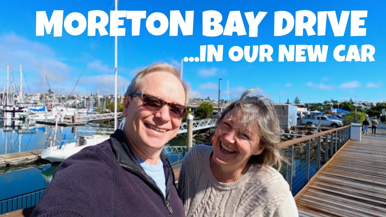 MORETON BAY DRIVE...in our new car | Brisbane, Queensland, Australia Travel Vlog 078, 2021