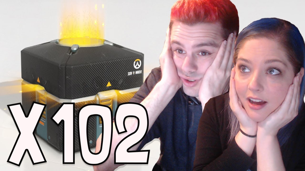 102 Overwatch Anniversary Lootbox Opening! [Ft. My Girlfriend]
