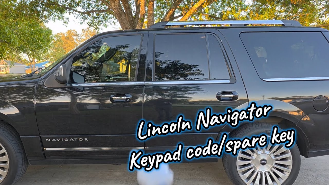 Код клавиатуры Lincoln Navigator 2015-2017