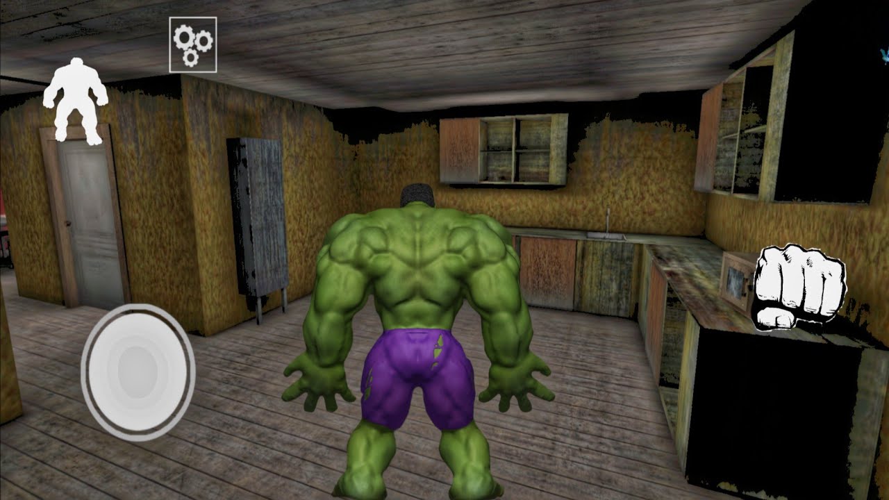 Playing as Hulk in Granny Chapter Two | Granny 2 Mod Menu