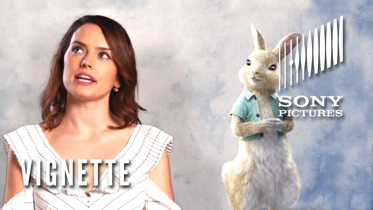 PETER RABBIT Vignette - Daisy Ridley as 