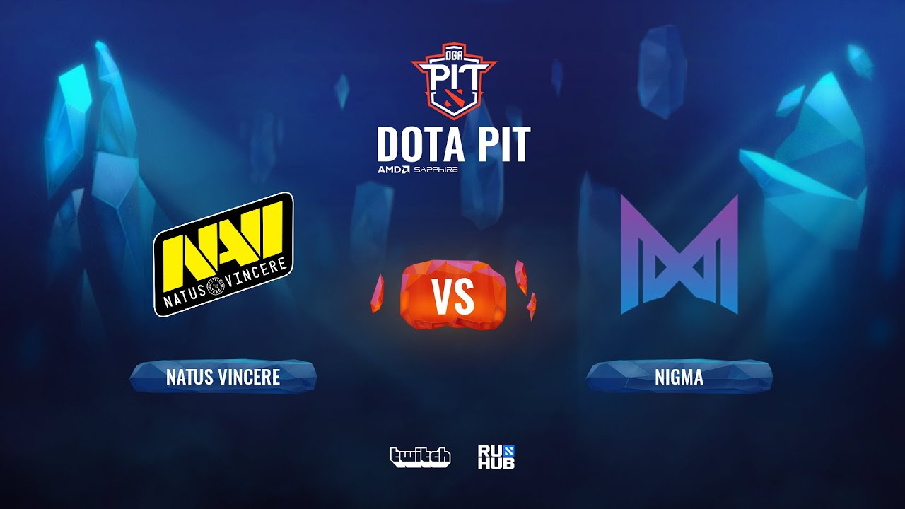 Natus Vincere vs Nigma, OGA Dota PIT Season 4, bo3, game 3 [CrystalMay & Eiritel]