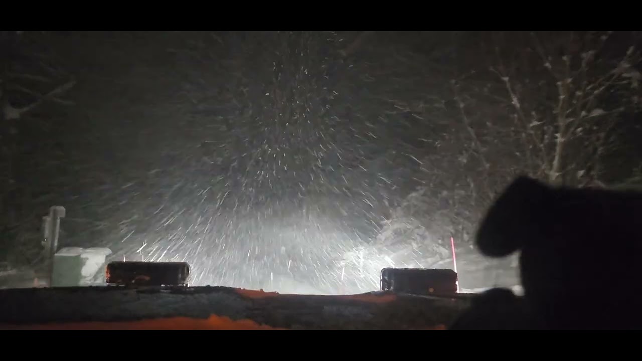 2/23/2026 Heading out to make first pass during blizzard of 26