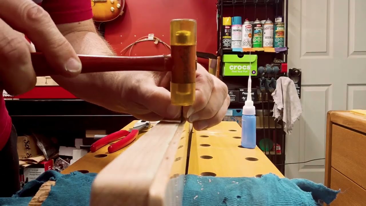 Jizzmaster bass 16 - le manche neck partie 7