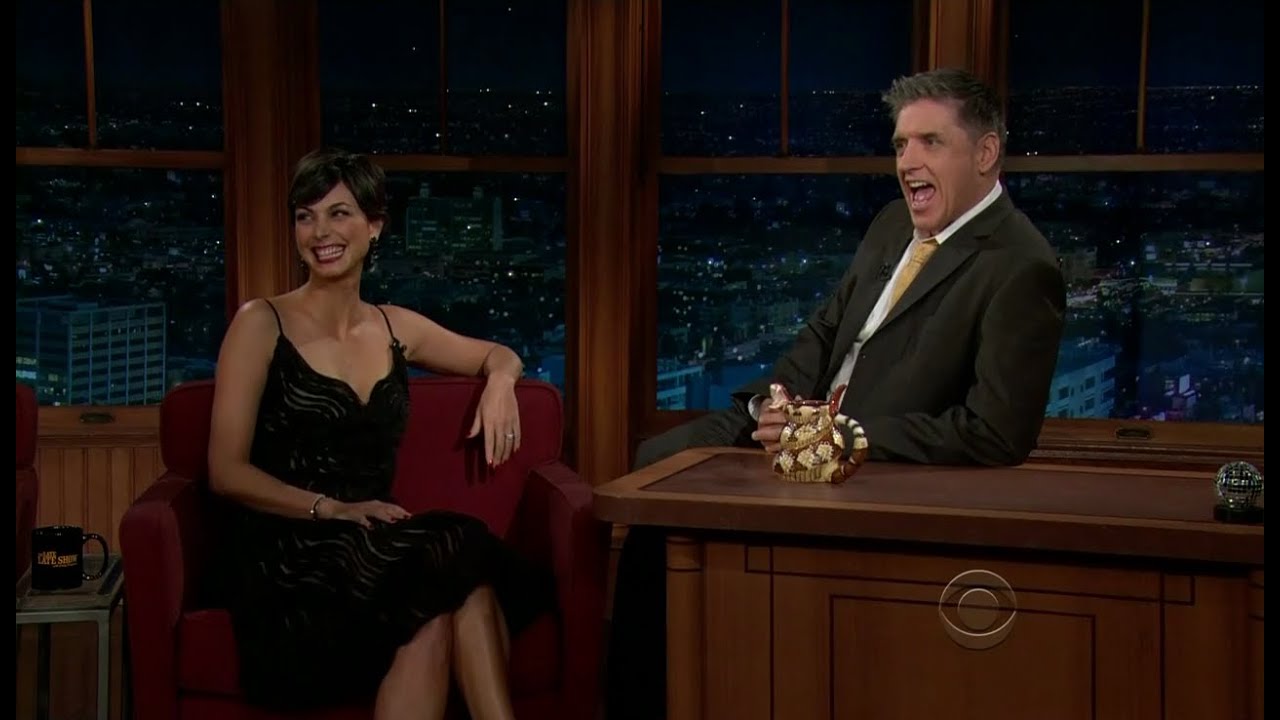 Late Late Show with Craig Ferguson 12/13/2011 Ben Kingsley, Morena Baccarin