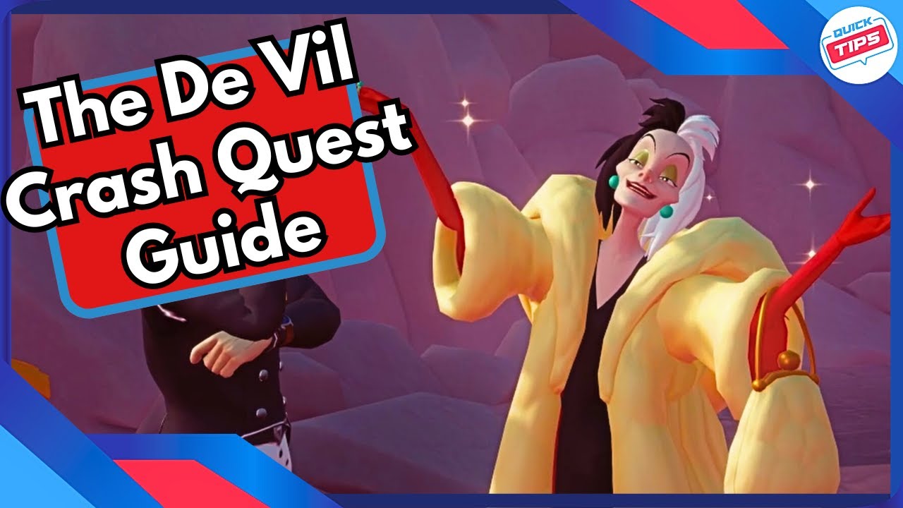 Руководство по квесту «De Vil Crash Quest» в Disney Dreamlight Valley