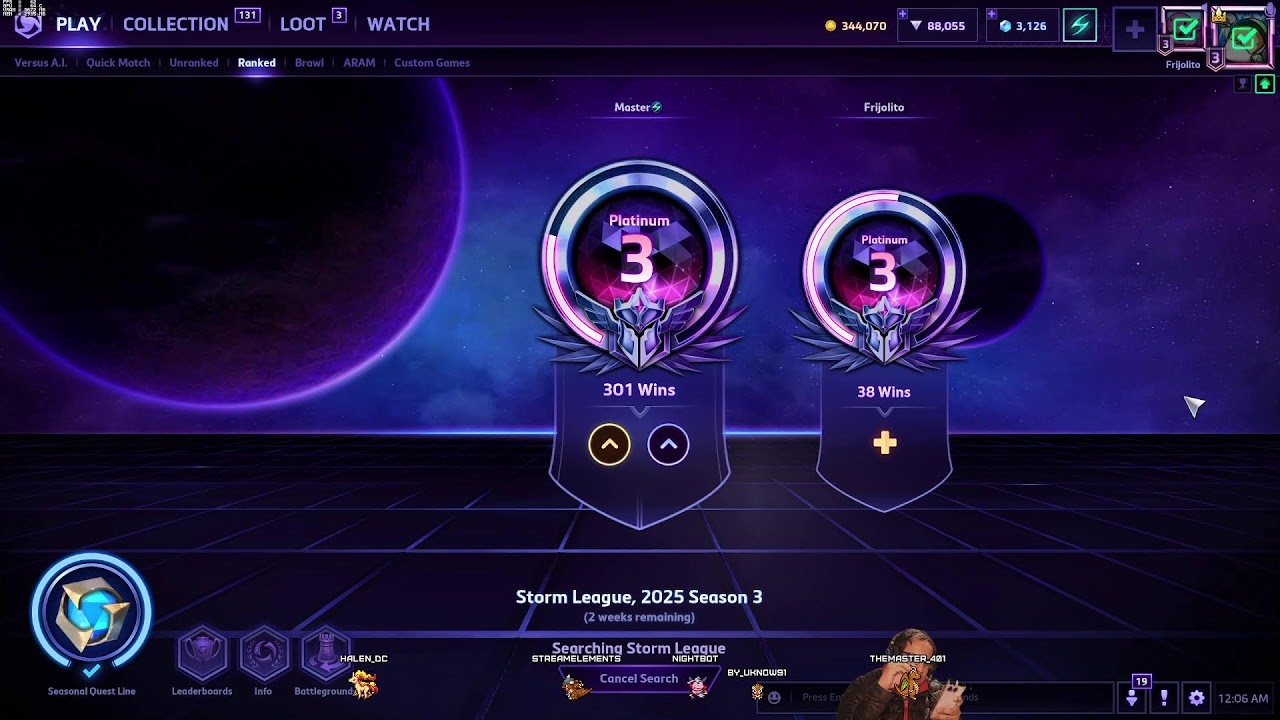 Martes de subiendo a Grand Master
