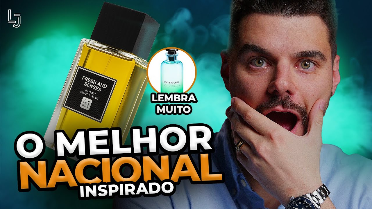 O MELHOR PERFUME NACIONAL INSPIRADO NO PACIFIC CHILL - IN THE BOX FRESH AND SENSES! CHEIRO PERFEITO!