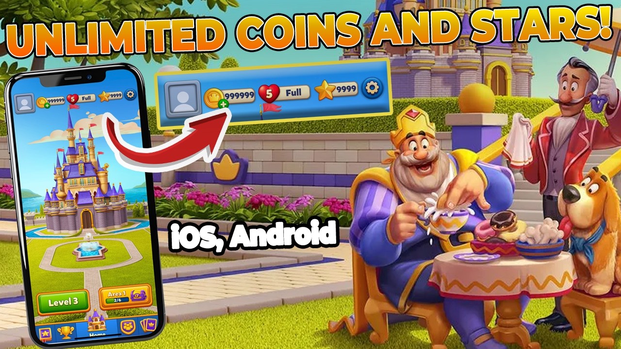 Royal Match Hack/Mod Apk – Unlimited Coins & Stars (2026 Guide) -- iOS, Android