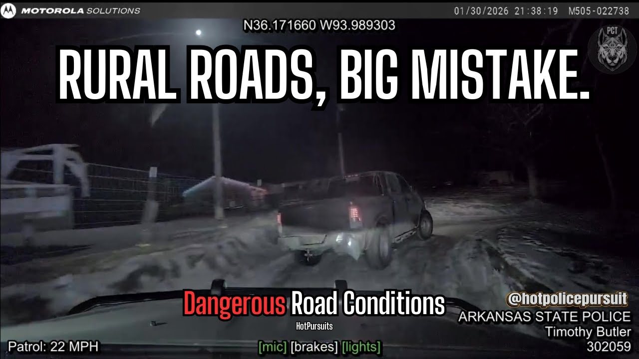 Trooper Chases Silver RAM 1500 After Traffic Stop Turns Into Dangerous Rural Pursuit