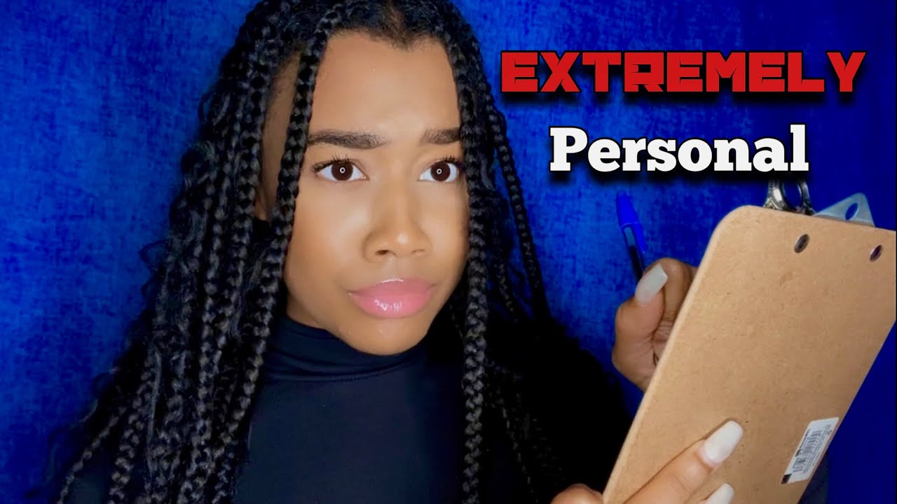 ASMR Asking You Extremely Personal Questions P4 👀 📝 Writing Sounds ASMR