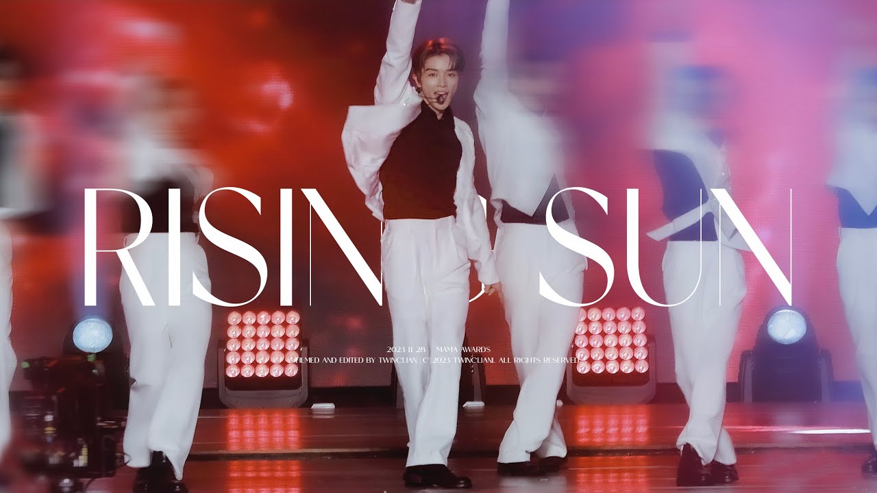 [4K] 231128 MAMA AWARDS - Rising Sun | 라이즈 성찬 직캠 RIIZE SUNGCHAN Fancam