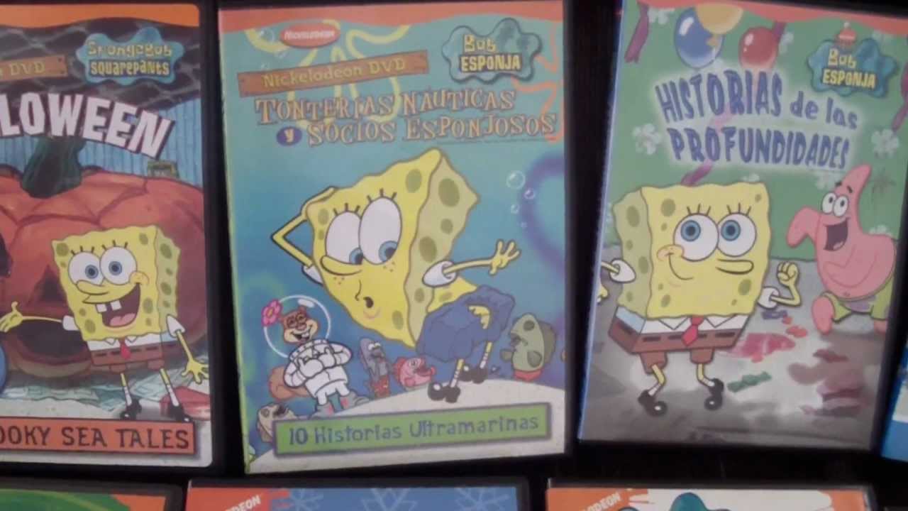 DVDS DE BOB ESPONJA - MI COLECCION (PARTE 1 ).